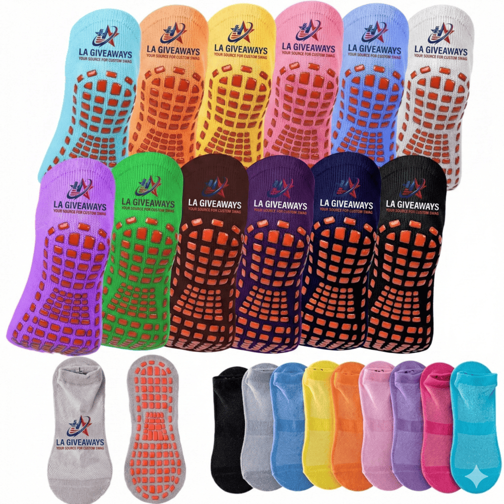CL-SK-MARY-01 Non Skid Slipper Socks For Women/Men - Image 1