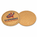 Natural Cork Board Coaster 10 Cm