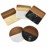 Marble Wood Coaster