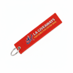 Double Sided Embroidered Woven Keychain - Image 7