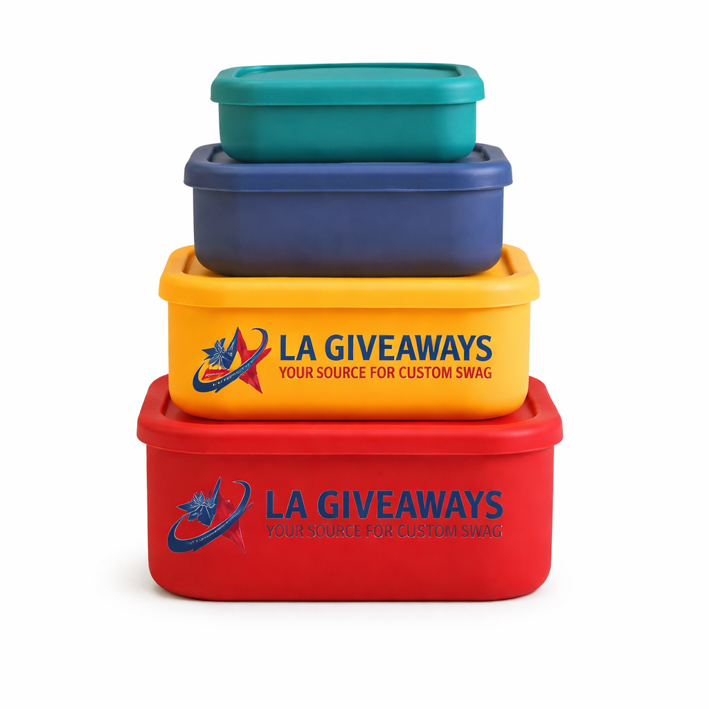HG-FSC-UZA-01 1 Food Grade Silicone Bento Lunch Box Food Container - Image 1