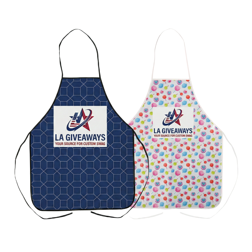 KI-APR-MARY-01 (2) Sublimated RPET Non-Woven Apron - Image 1