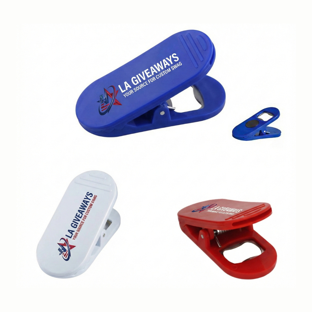 KI-BO-SAM-01 magnetic chip clip with bottle opener