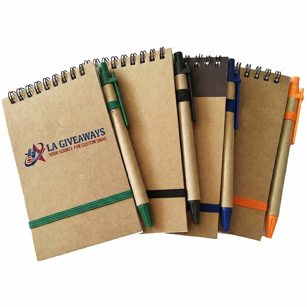 NB-SMNP-SAM-01 Spiral Mini Notepads with Pens - Image 1