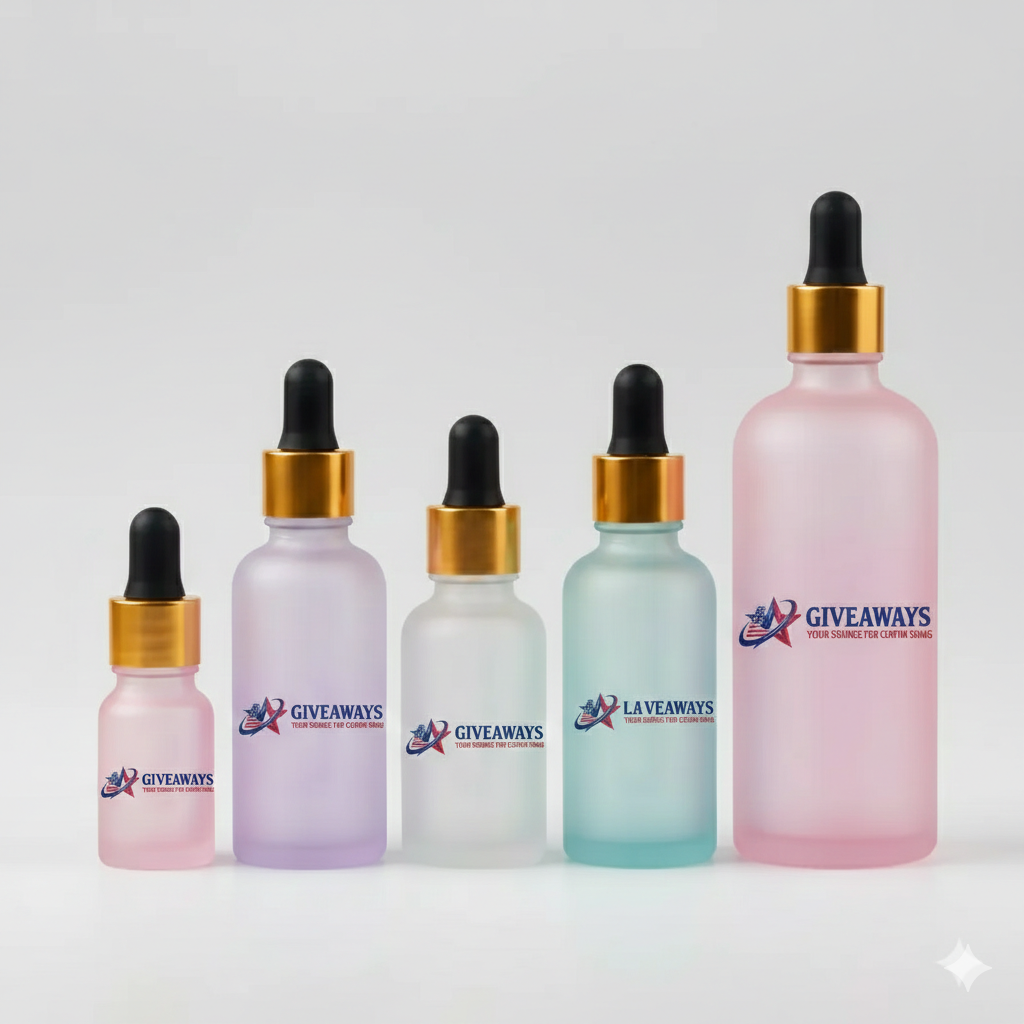 PK-bt-Esh-06 Cosmetic Packaging 1oz Gold Serum Dropper Bottle Custom logo - Image 1