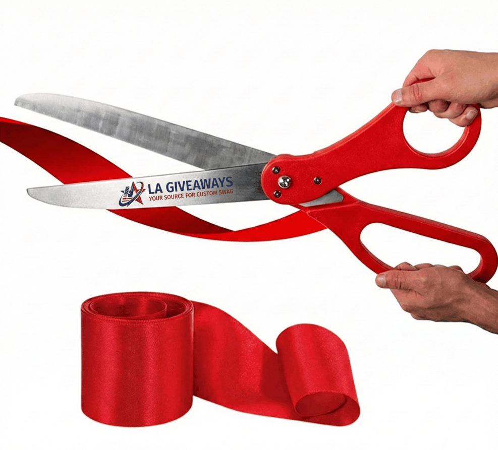 SI-SCSR-MARY-01 25" Giant Ribbon Cutting Scissors - Image 1