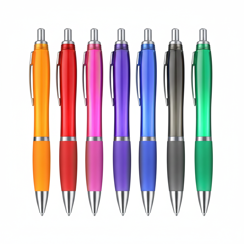 SOS-PEN-UZA-05 1 Plastic Ballpoint Pen Personalized with Sports Logo High Qua - Image 1
