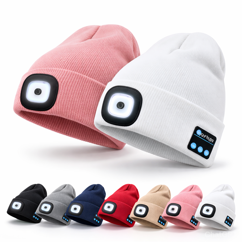 TC-AB-Esh-05 Comfortable Custom logo Hat Night Led Hat Wireless for Sport - Image 1
