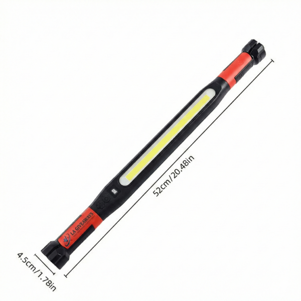 Portable Work Light with Magnetic Base and Hanging Hook