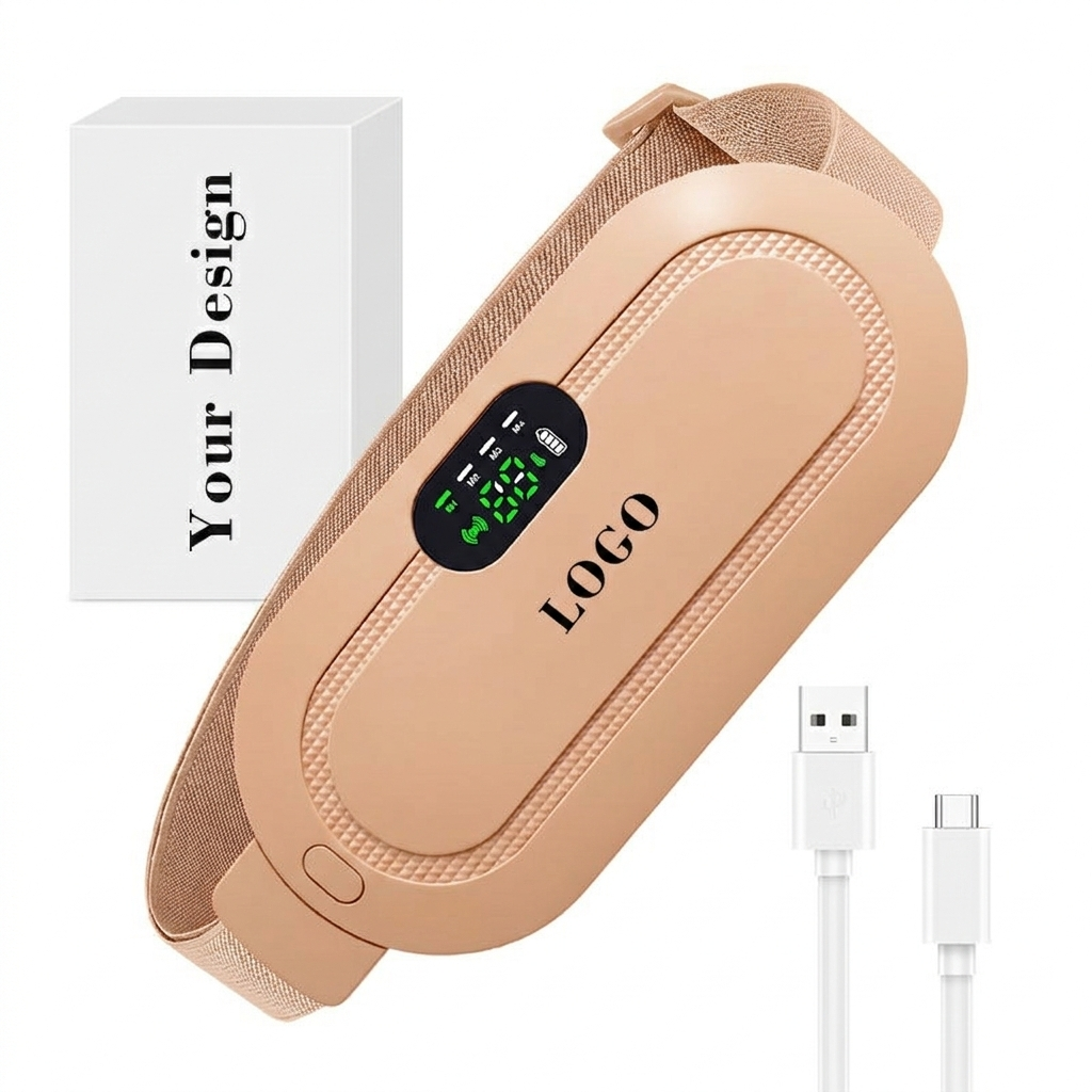WB-HP-Esh-01 Waistband Heat Belt Cordless Menstrual Heating Pad customize - Image 1