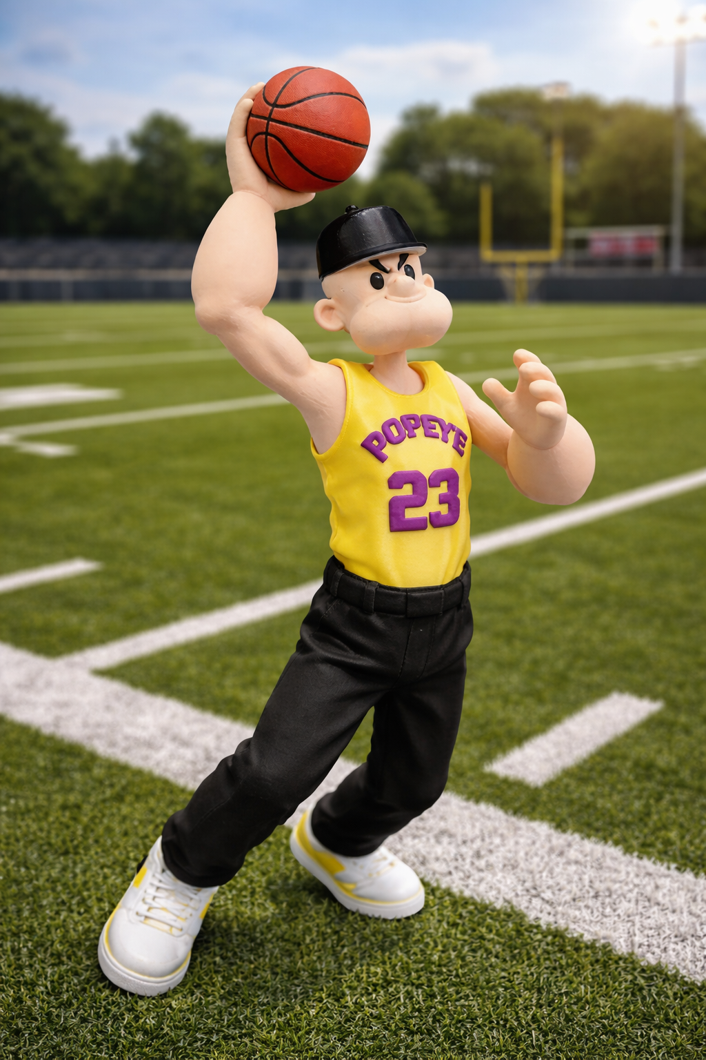 AF-af-Esh-01 (1) Personalized 3D Printed Athlete Figurine PETG PLA FDM - Image 1