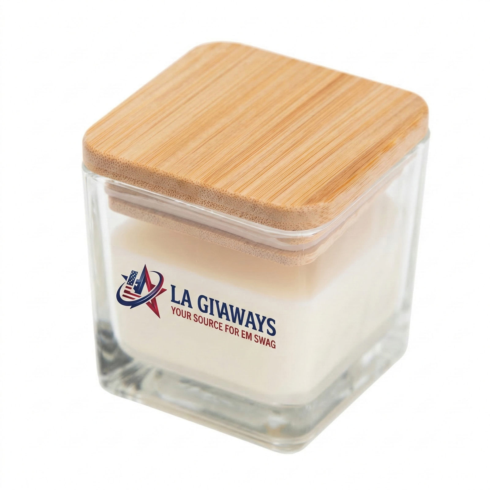 CD-CD-SAM-01 (3) Custom Mini Candle with Bamboo Lid