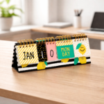 Customized Color Desk Mini Calendar Pocket Calendar 2026