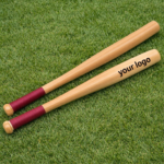 Baseball Customized Wooden Natural Hardwood Custom Logo - Image 3