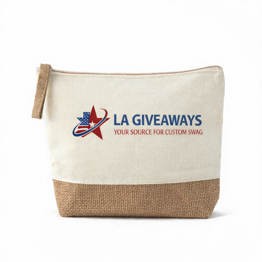 LBC-CBC-UZA-01 2 JuteCraft Eco Pouches - Image 1