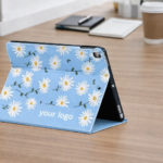 Tri-fold  Protective Case iPad 12.9 Inch Anti-Fall with pen - Image 2