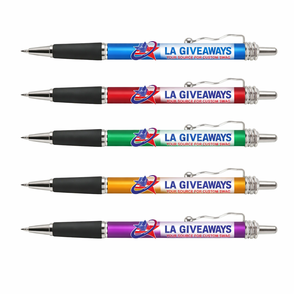 OS-PEN-SAM-07 (2) Full Color Wrap Squiggle Ballpoint Pen