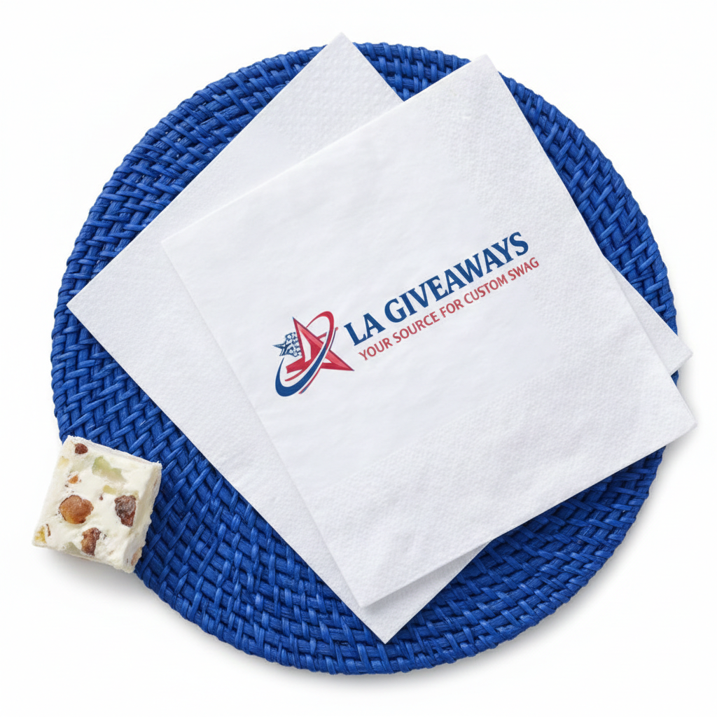 TW-tsu-Esh-01 High-Quality Custom Logo Tissues, Catering Napkins - Image 1