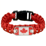 Custom Logo Elastic String paracord Wristband Bracelet - Image 4