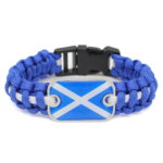 Custom Logo Elastic String paracord Wristband Bracelet - Image 2