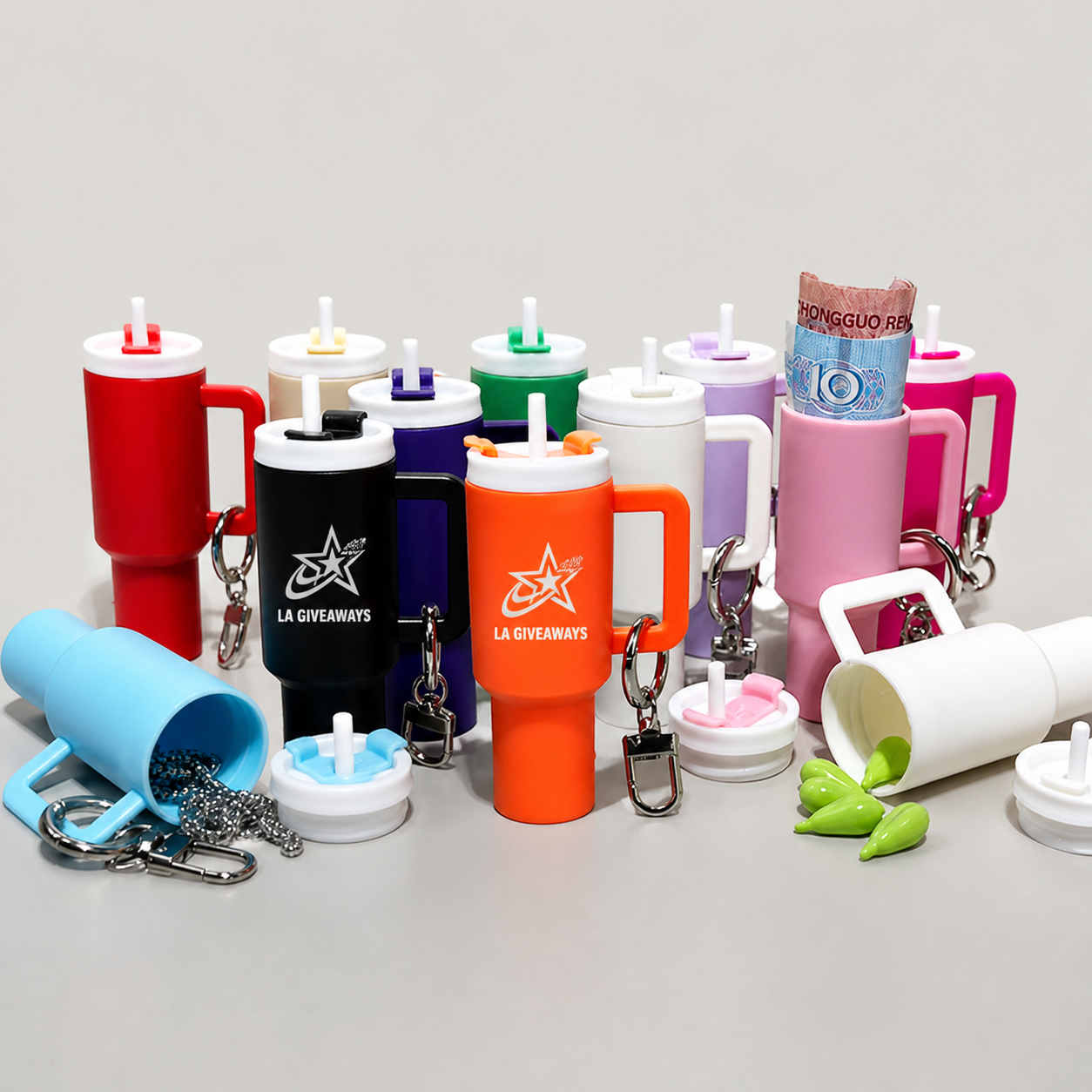 Image 1 Mini Cup customized Tumbler Keychain Handbag Bag Accessories - Image 1